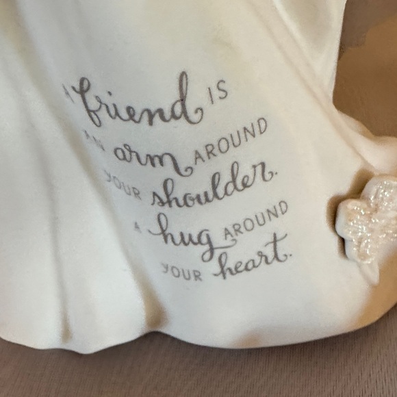 Hallmark Friends Elegant White Angel Duo Figurine - Picture 6 of 9